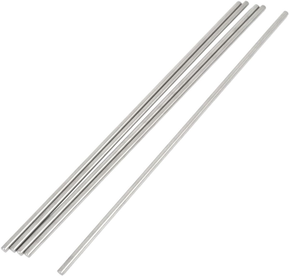 5 stks RC Vliegtuig Rvs Ronde Staven Assen Bars 3mm x 190mm