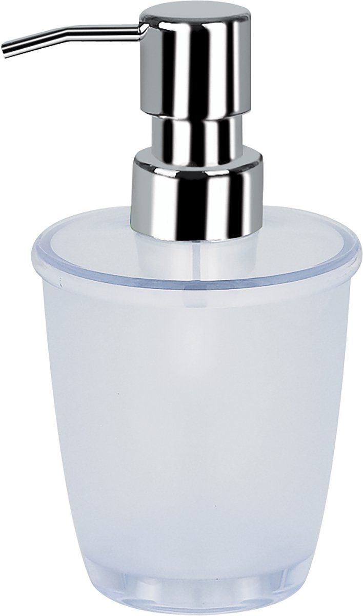 Spirella Toronto Zeepdispenser – Elegante Zeephouder en Lotionhouder voor Badkamer en Keuken – Desinfectantdispenser met Praktische Dosering
