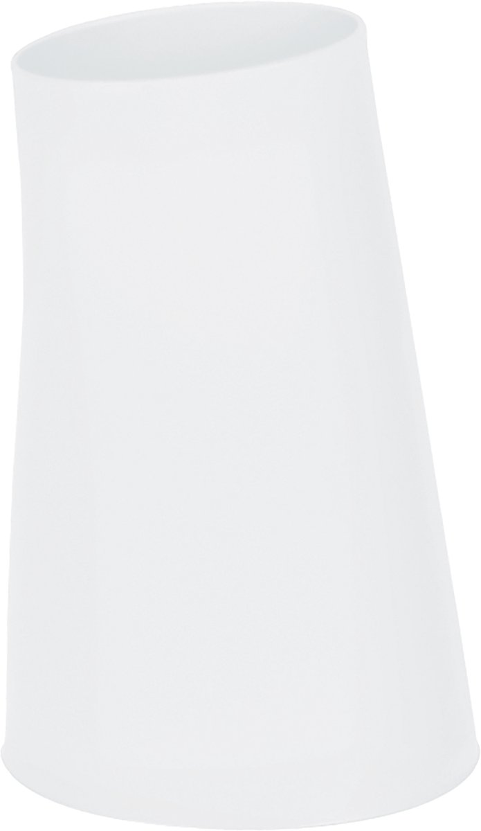 Spirella Move Tandenborstelhouder Beker – Borstelhouder voor Tandenborstel en Tandpasta – Wit – PP Kunststof – 8 x 12,5 cm
