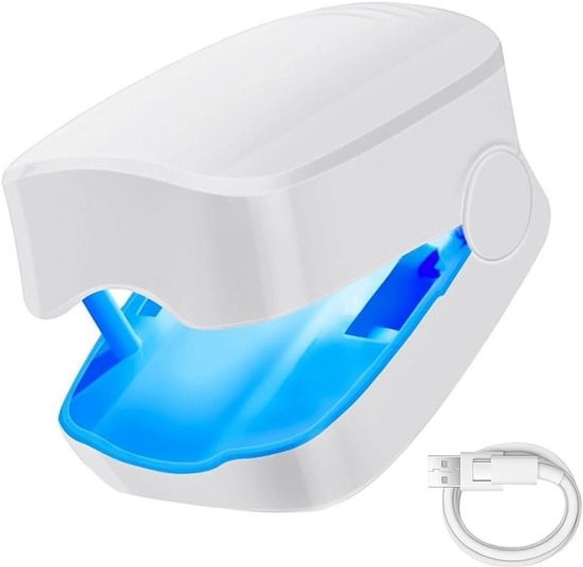 Nagel Therapie Lamp - UV Licht Apparaat - Nagel Herstel - Automatische Timer - 3.3 x 4.3 x 5.2 cm