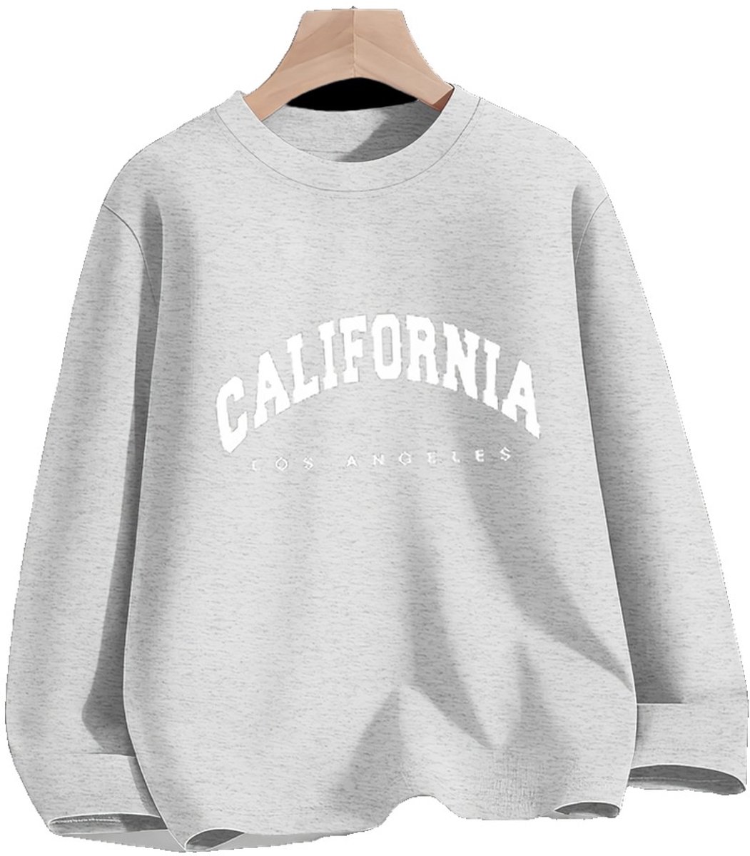 Currero Sweater Jongens Sweaters Sweatshirt Hoodie Warme Trui Pullover Jumper Crewneck Vest 1-2 Jaar Grijs
