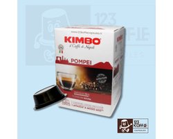 Kimbo Pompei Koffiecups A Modo Mio 50 stuks – Italiaanse espresso capsules