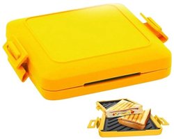 Magnetron Toastie Maker - Sandwich Grill - Snelle Lunch Maken - Vaatwasmachinebestendig - 18 x 14…