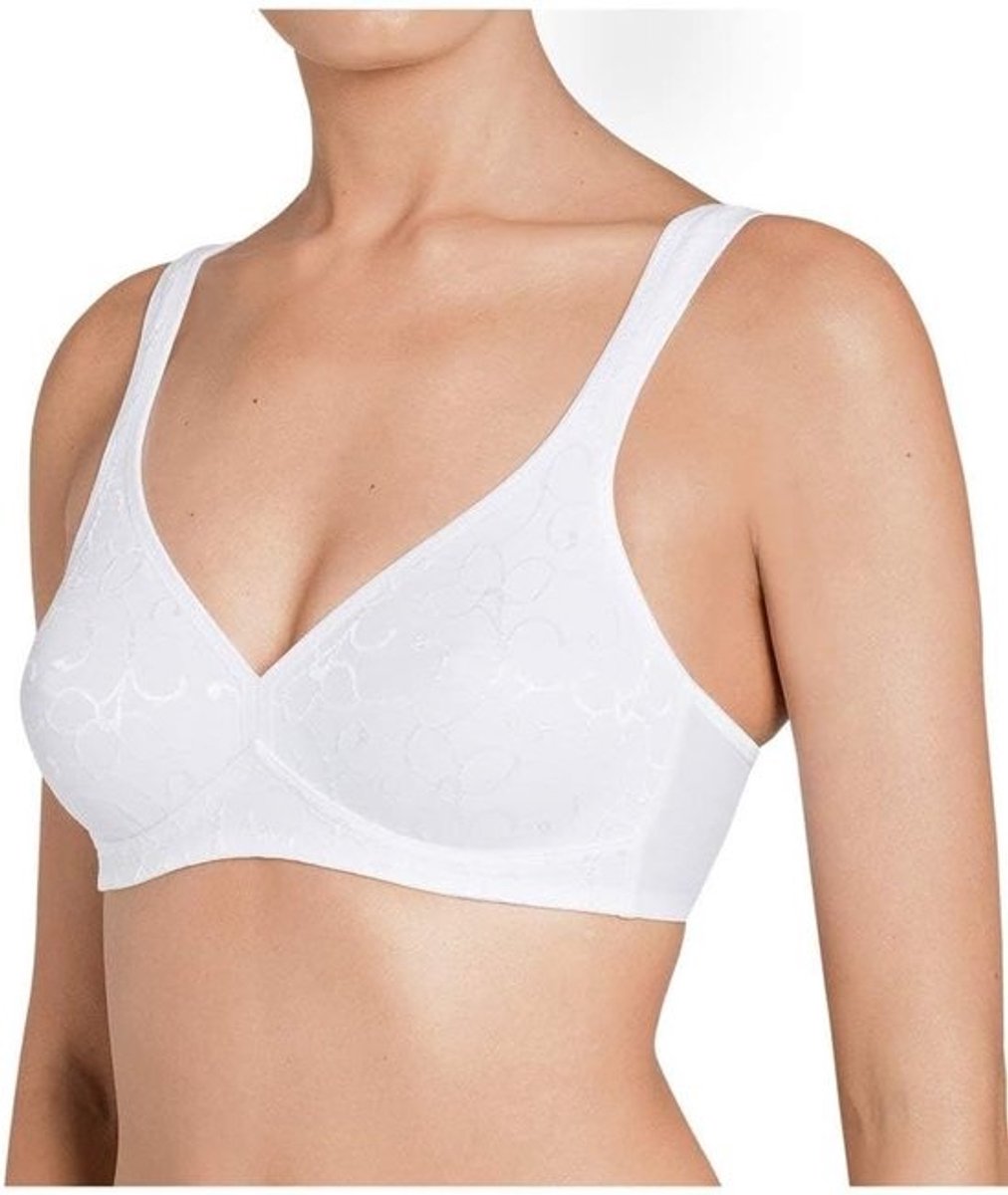 Comfortabele katoenen damesbeha met elegante afwerking