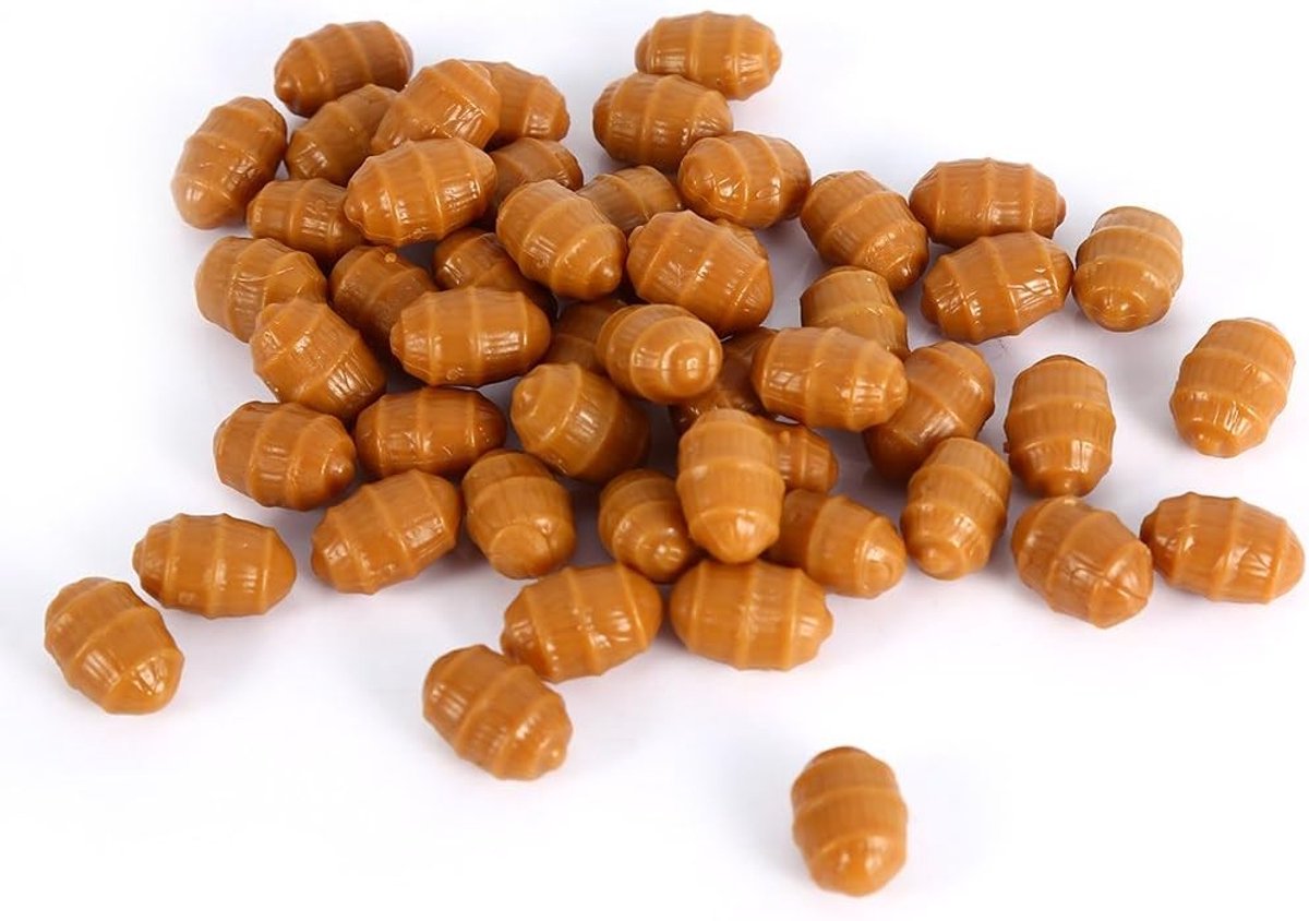 Zwevende Kunstmatige Tigernoot Aas voor Karpervissen - Pop Up Pellets voor Terminal Tackle (50 stuks)