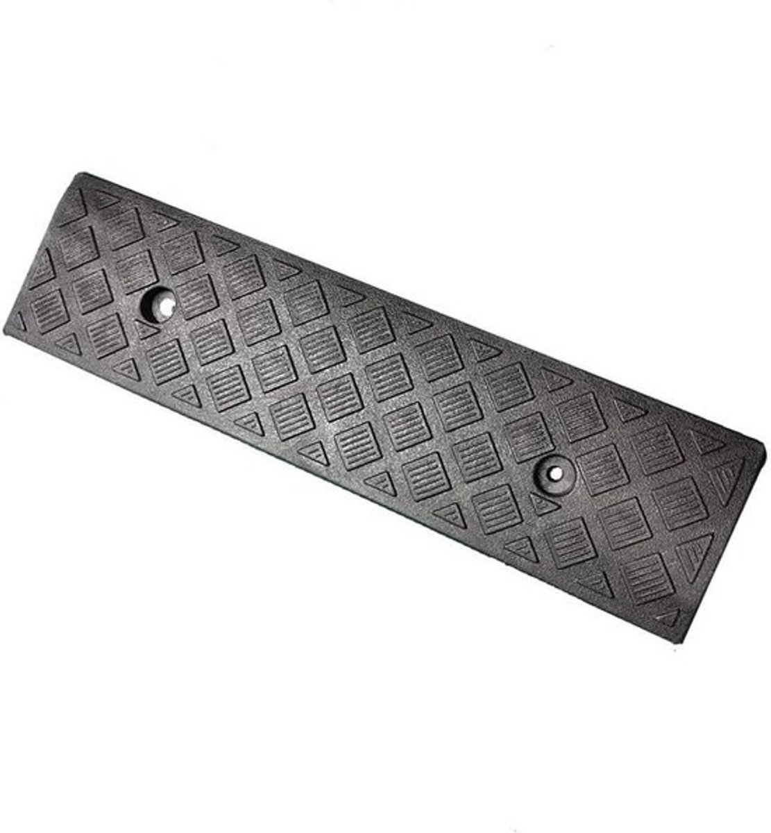 Drempelhulp Oprit - Stoeprandhelling Plastic - Veilig Overbruggen - Lichtgewicht & Draagbaar - 50x13x3 cm - Willekeurig