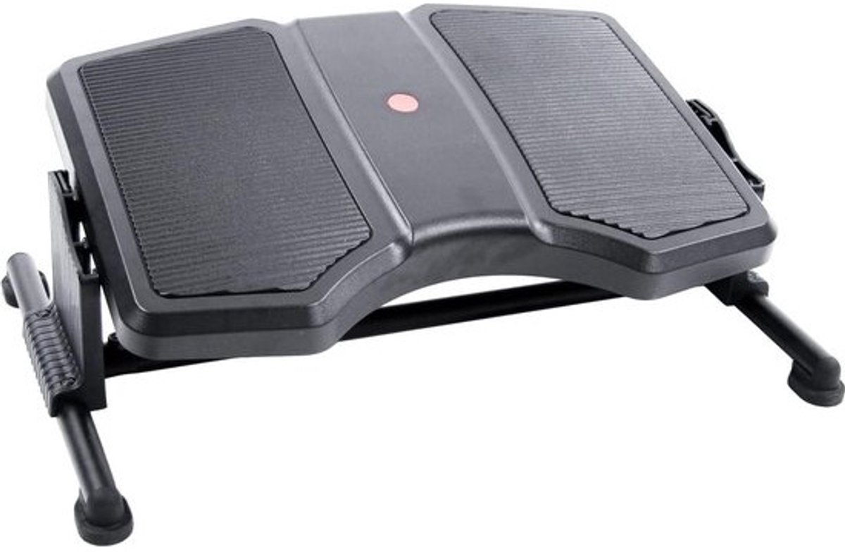 Ergonomische voetensteun - Verstelbaar en kantelbaar - Antislip - HJH OFFICE 830012 - Voetensteun voor kantoor - PODI II - In hoogte verstelbaar Foot rest