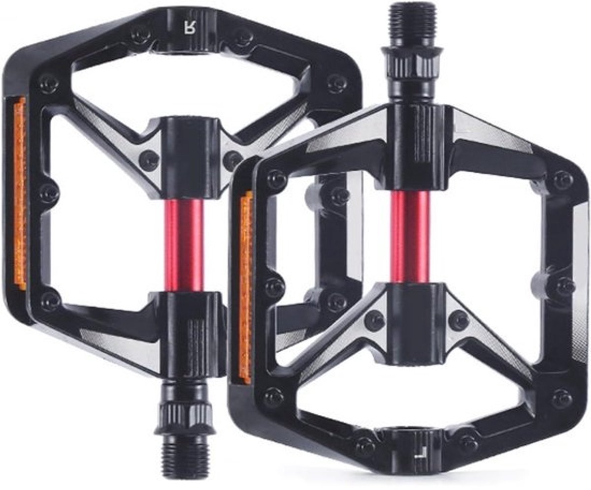 EGoods - Fietspedalen met reflectoren en afgedichte lagers voor mountainbike, racefiets en stadsfiets