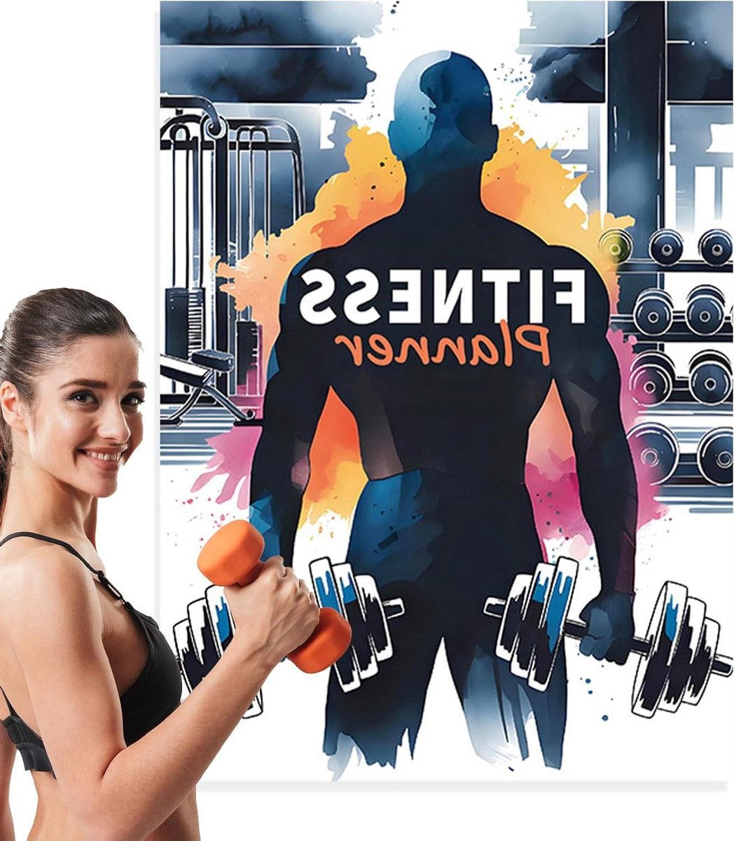 Fitness Planner - Workout Logboek - Sport Prestaties - Strategische Doelen - 21x28.5 cm - Niet gespecificeerd