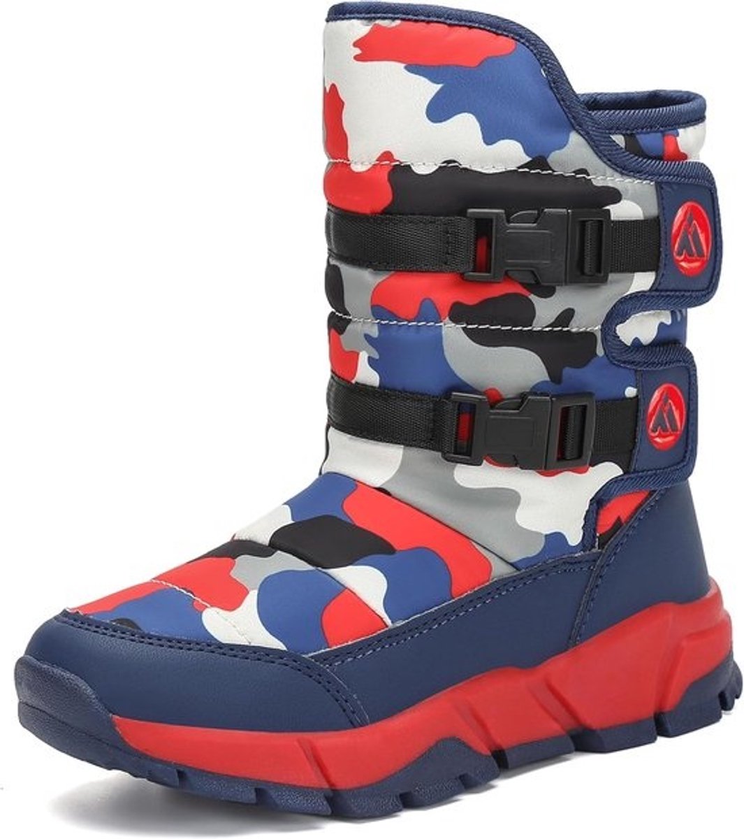 Warme Winterlaarzen Kinderen - Waterdicht & Antislip Snowboots Jongens Meisjes