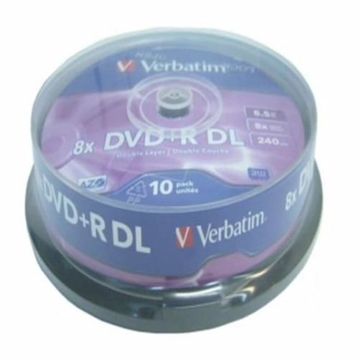 DVD+R DL 8,5GB 8X - 10 Stuks