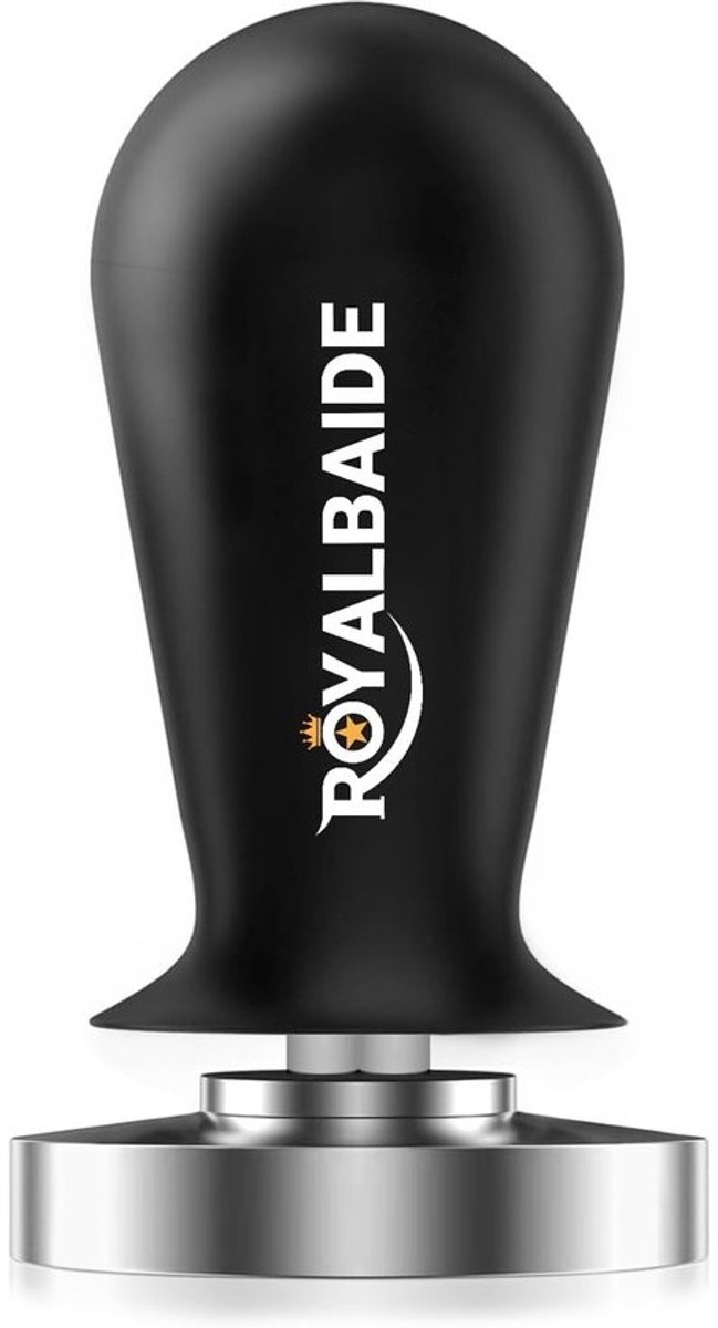 Gekalibreerde Espresso Tamper 51mm met 30 Lbs Constante Druk - Roestvrijstalen Bodem