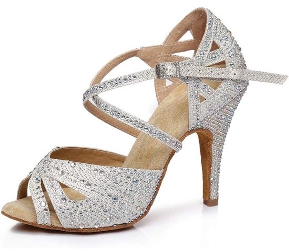 Dames Latin Dansschoenen voor Salsa, Standaard en Ballroom Dans