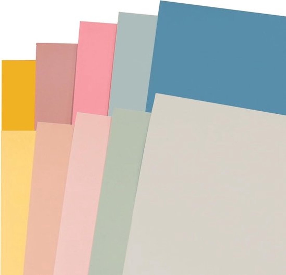 10 Kleuren Achtergrondset (46x23 inch) voor Fotostudio - Inklapbaar en Beschrijfbaar