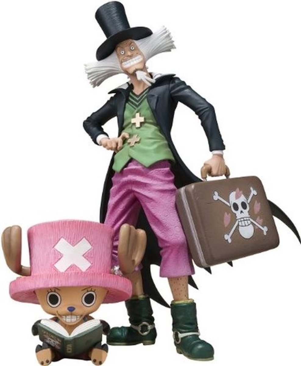 One Piece Figuarts Zero Tony Chopper en Dr. Hiluluk Actiefiguur