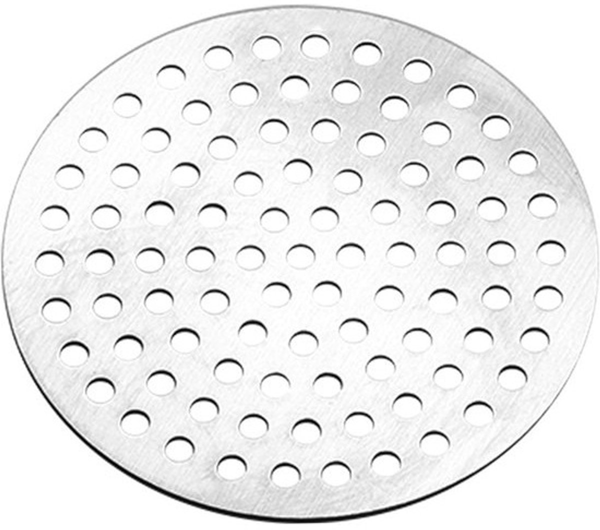 Ronde Roestvrijstalen Doucheputafdekking Inclusief Haarvanger en Zeef voor Badkamer en Keuken