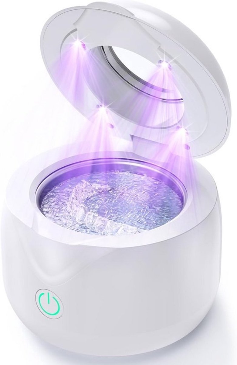 Ultrasone Retainer Cleaner - UV Tandheelkundige Reinigingspod voor kunstgebitten, uitlijner, beugels, tandenborstelkoppen, sieraden