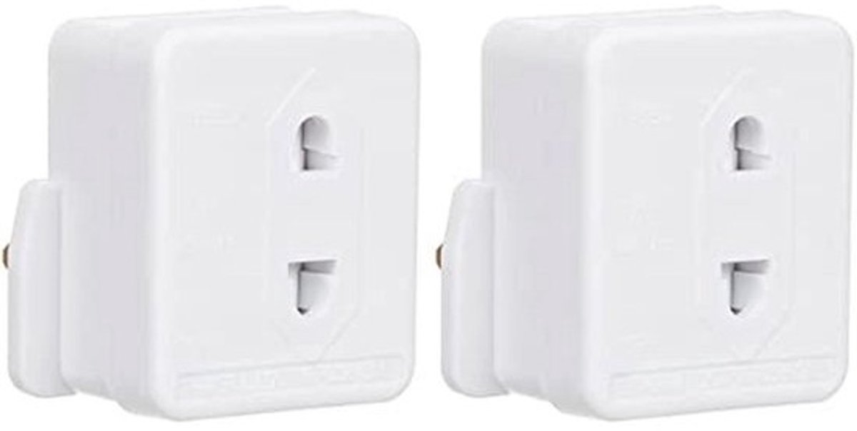 Scheerapparaat en Tandenborstel Plug Adapter - 2 Pin 3 1A Zekering voor Badkamer
