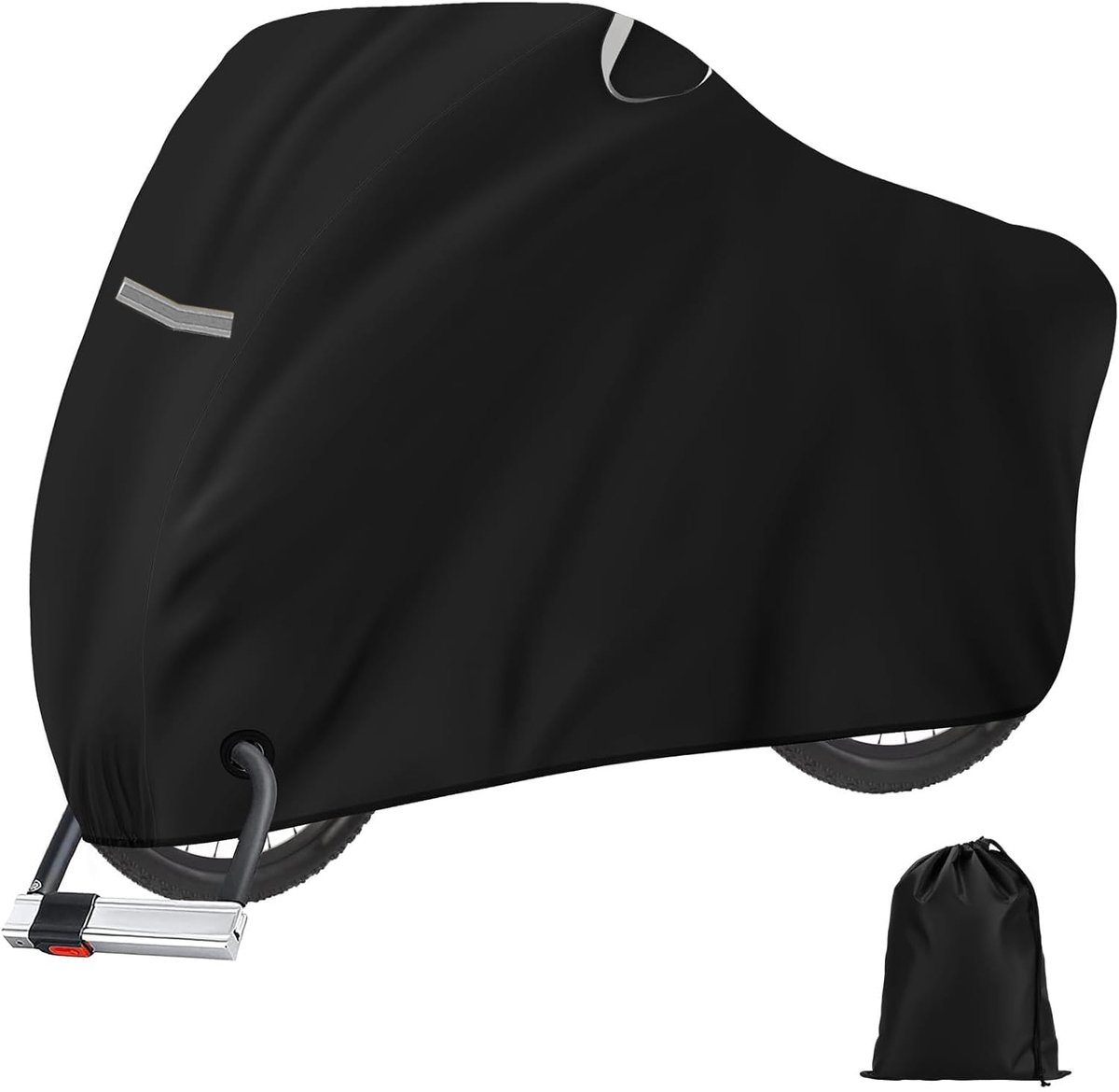 Motorhoes - Waterdicht UV-bestendig Winterbestendig 210D - Voor motor scooter bromfiets - 245x105x125 cm