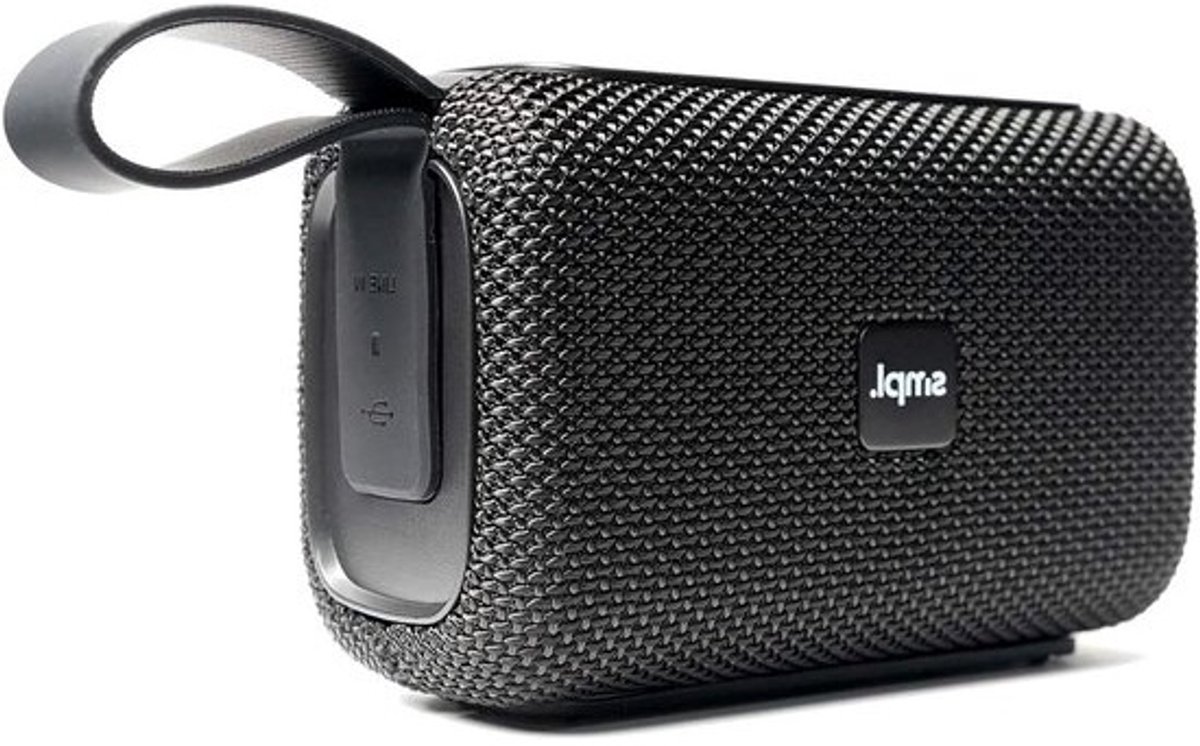 Draadloze Speaker - Draagbare Audio - Muziek Luisteren - Waterdicht IPX6 - 8 Uur Batterij - Zwart