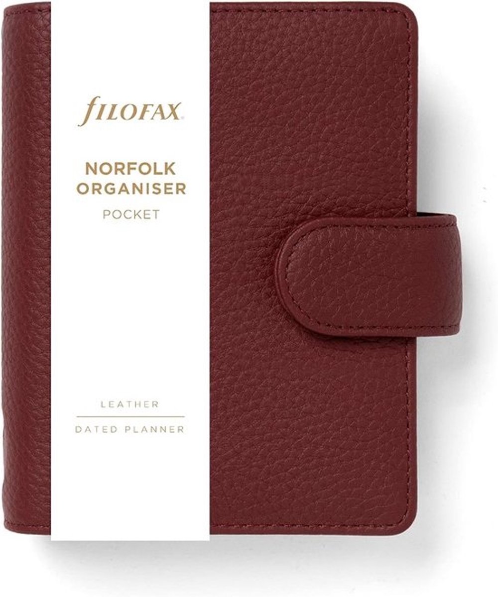Filofax Pocket Organizer wekeagenda 2025 81mm x 120mm vulpen vriendelijke pagina's