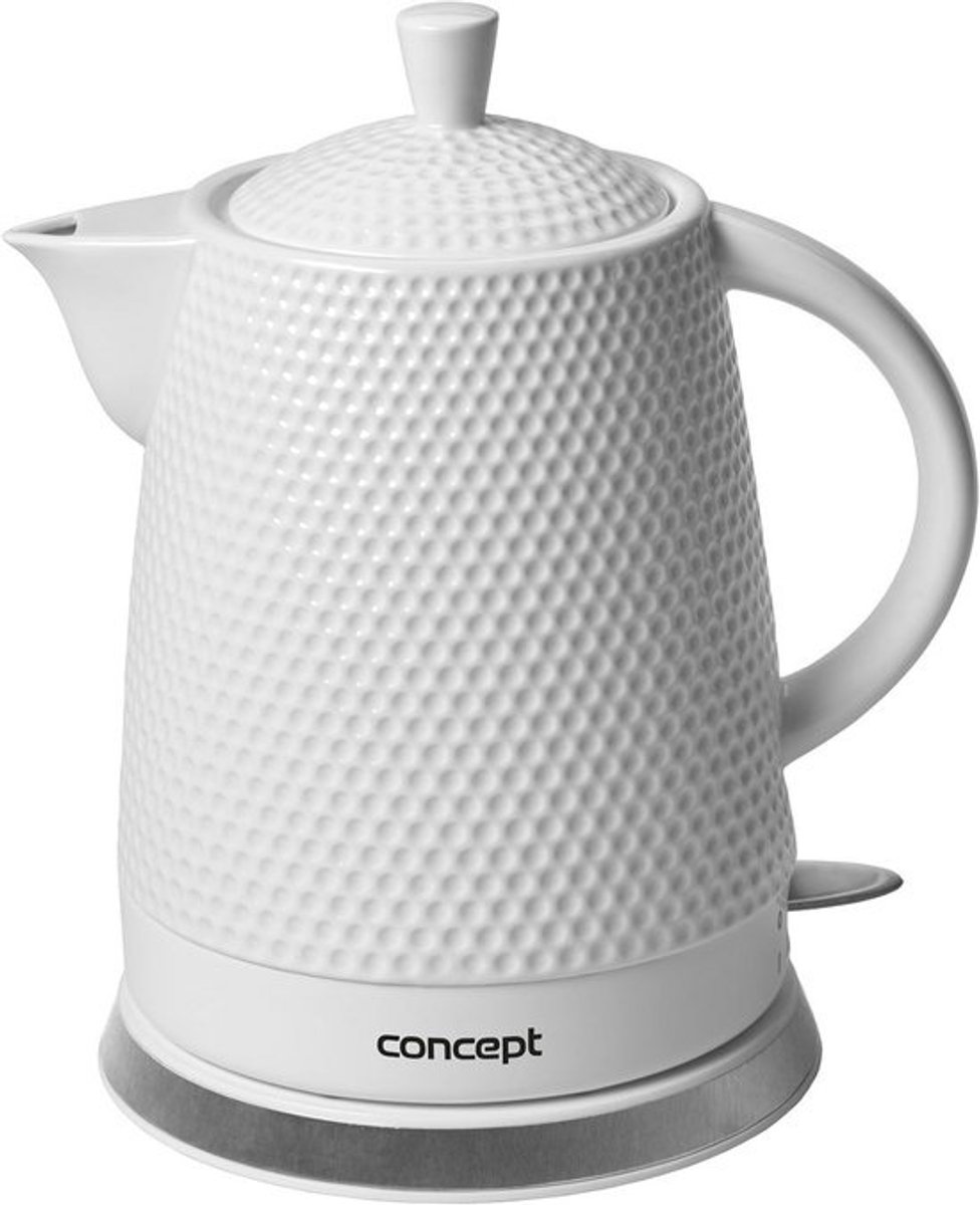 Witte waterkoker deksel D79/D91 compatibel met RK0040 – keramisch deksel voor betrouwbare afsluiting