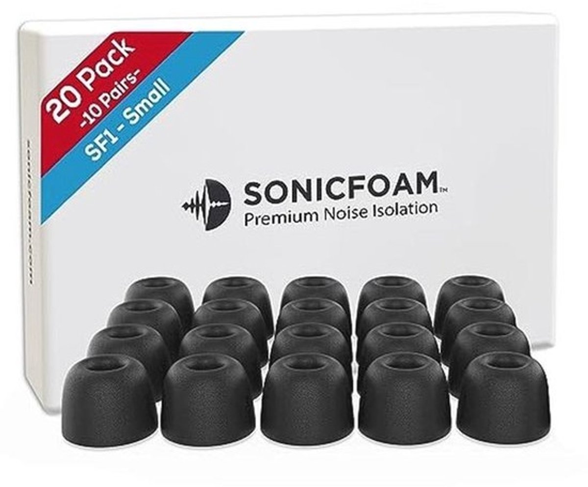 Oordopjes van traagschuim voor hoogwaardige geluidsisolatie - 20 stuks voor in-ear koptelefoons