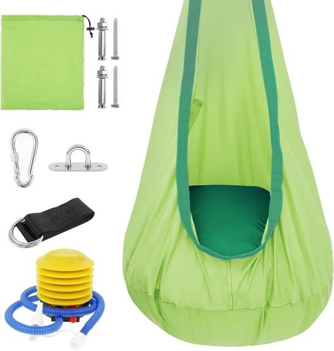 Comfortabele Hangstoel voor Kinderen - Binnen en Buiten Schommelzitje