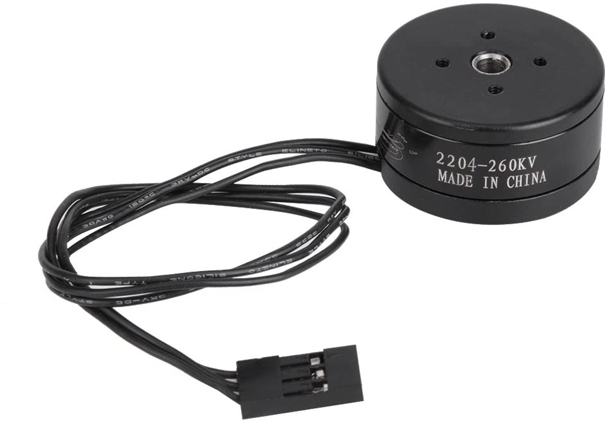 260KV Borstelloze Motor voor Drones - Hoog Efficiënt, Laag Geluid, Holle As voor 808 Camera en RC-toepassingen (2204)