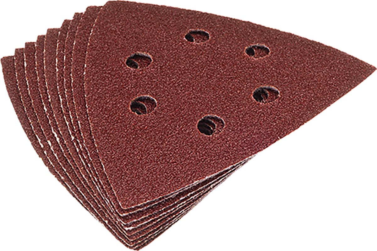 Qblades schuurpad driehoek k60 geperforeerd 10 st.