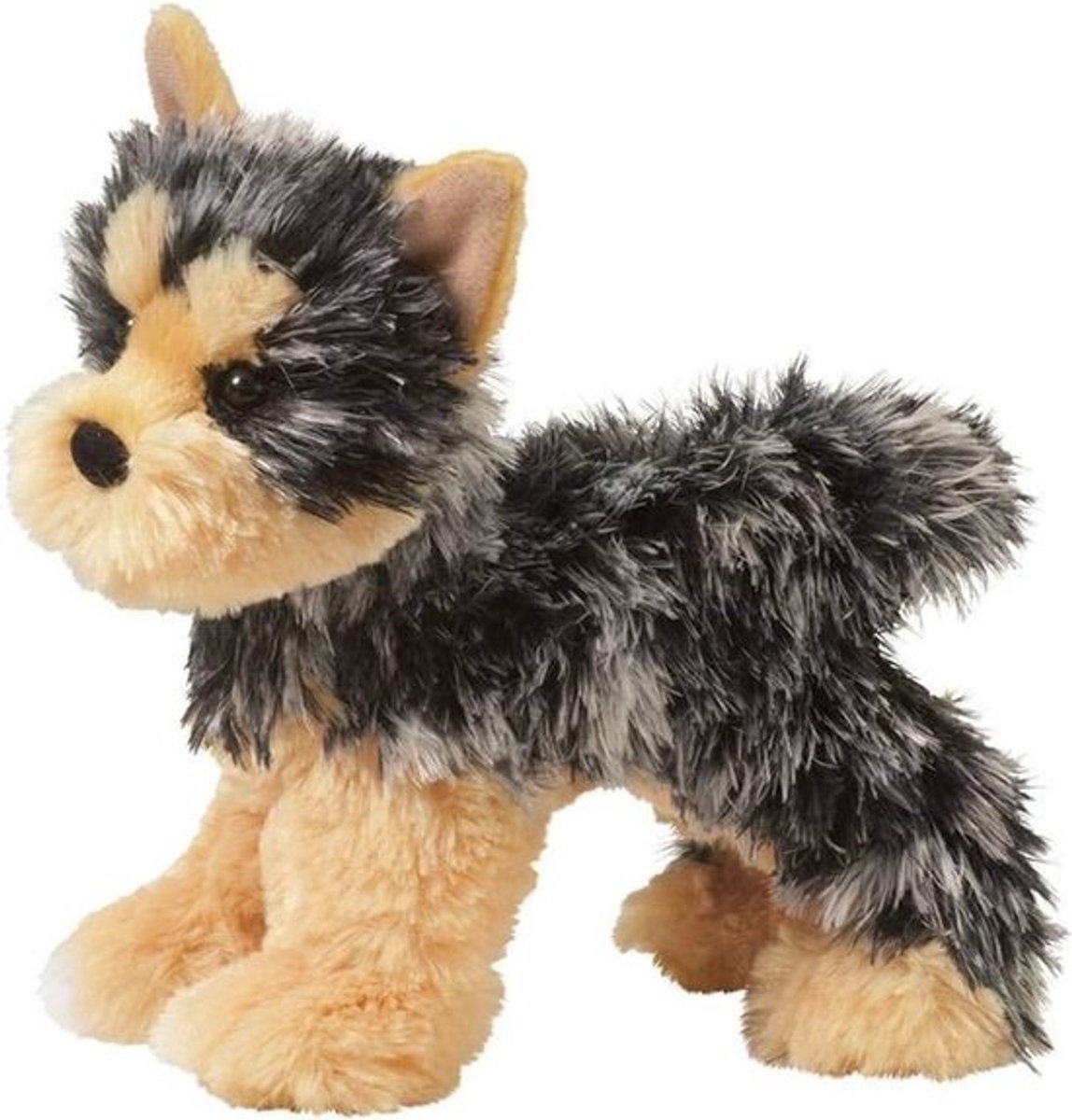 Knuffel Yorkshire Terriër Hond Pluche Speelgoed Realistisch Zacht