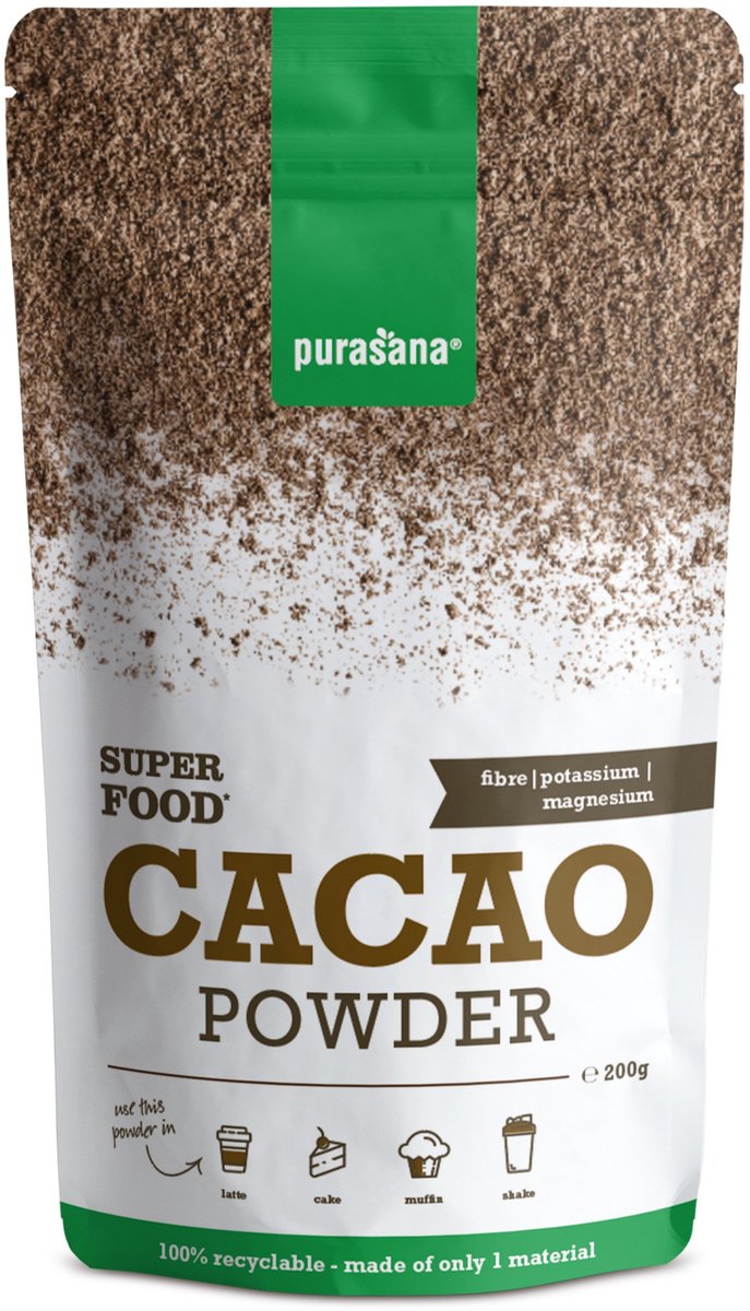 Purasana Cacaopoeder (200 gr)
