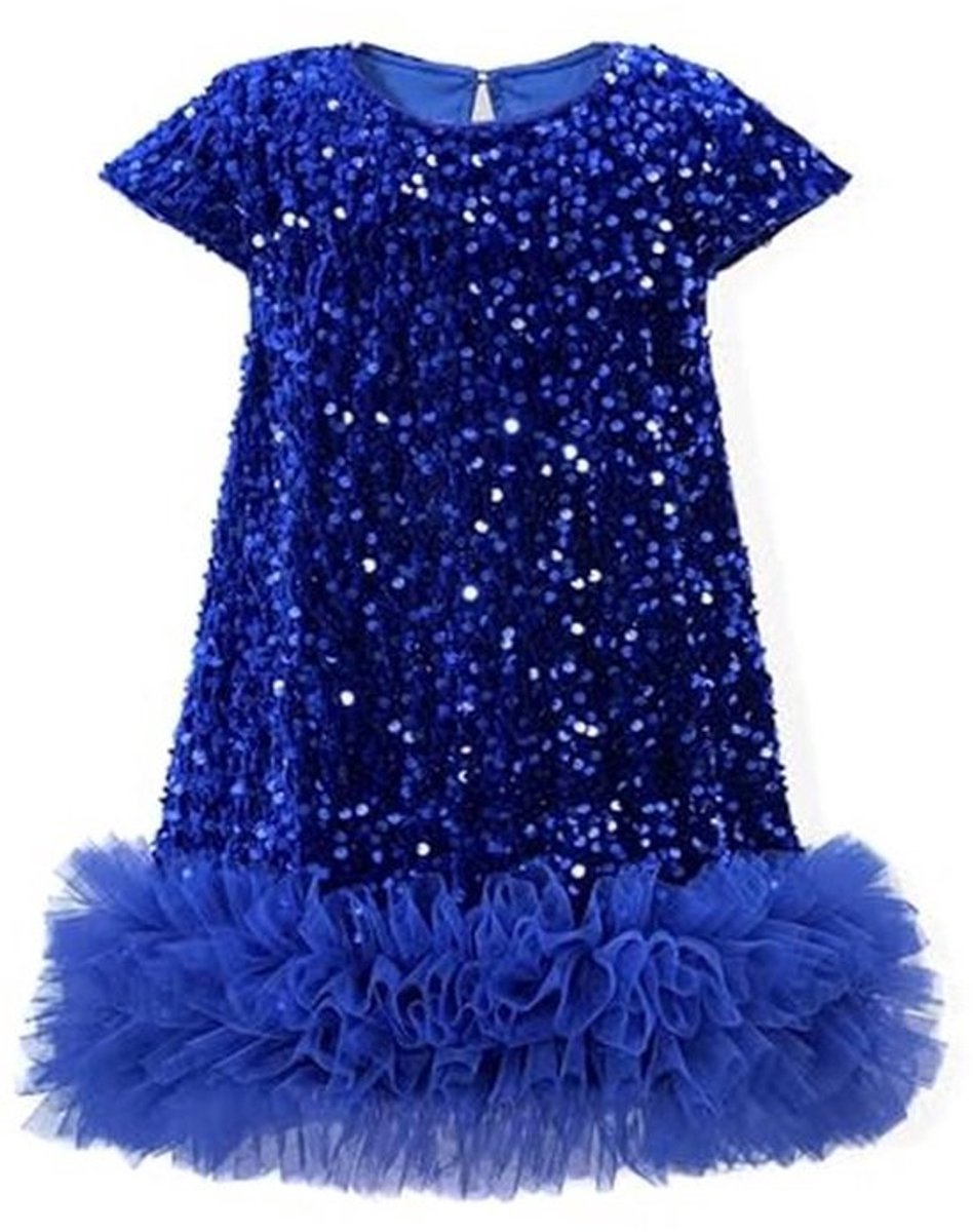 Elegante fluwelen jurk voor babymeisjes - Perfect voor verjaardagsfeesten en bruiloften