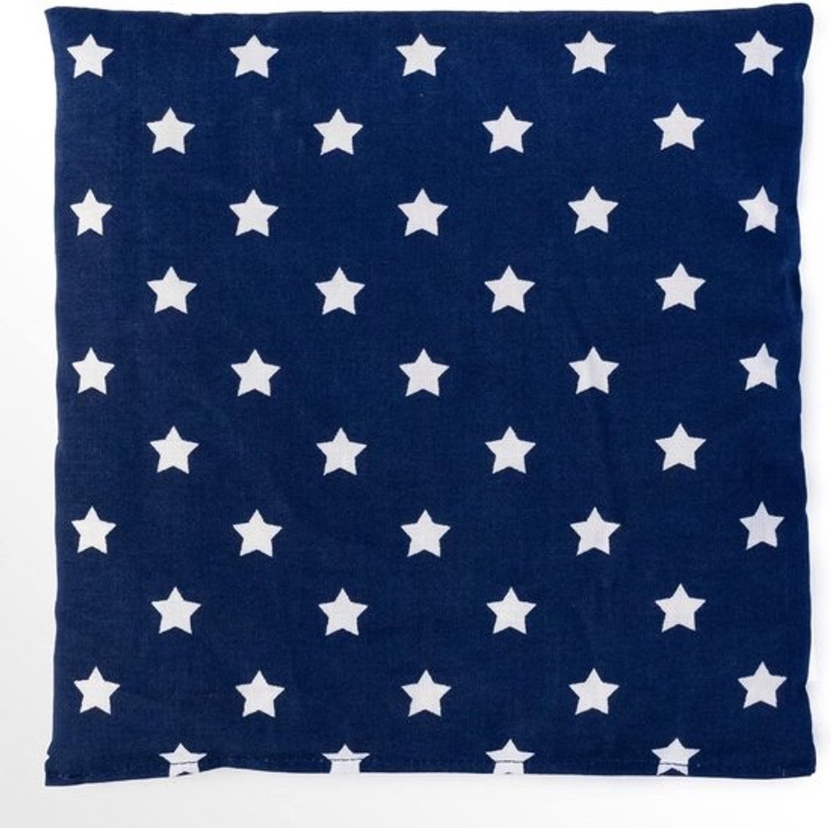 Warmtekussen en Koelkussen 19x19cm Sterrenpatroon Blauw - Perfect voor Ontspanning en Verkoeling