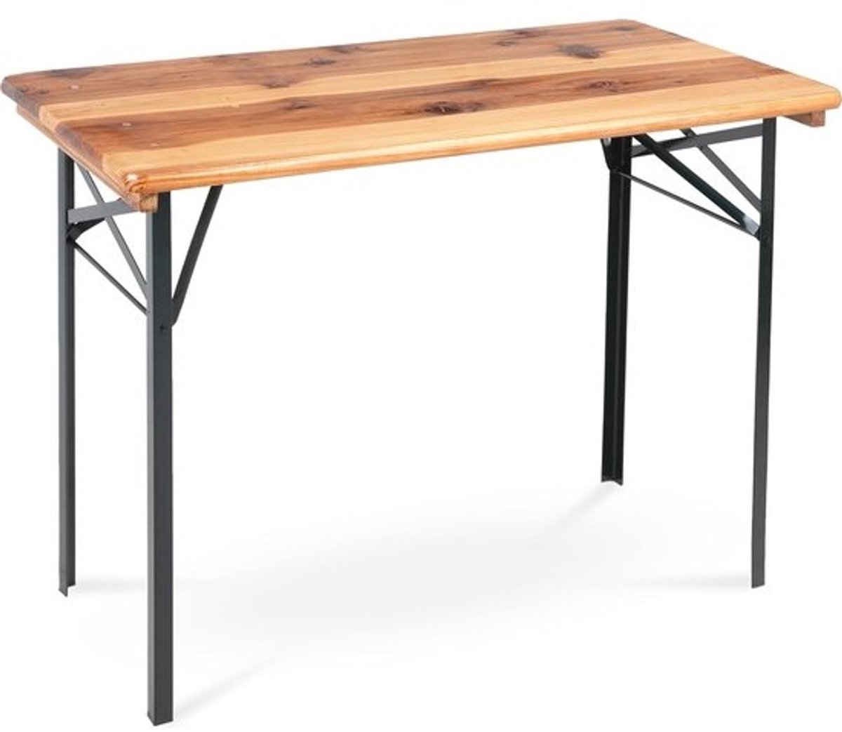 Robuuste Opvouwbare Tuintafel 117 cm - Perfect voor Balkon en Terras