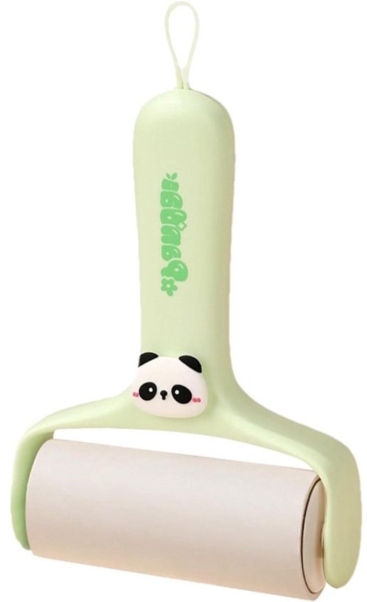 Pluisroller - Sticky Roller - Haren Verwijderen - Zelfklevend Papier - 18.4 cm - Panda