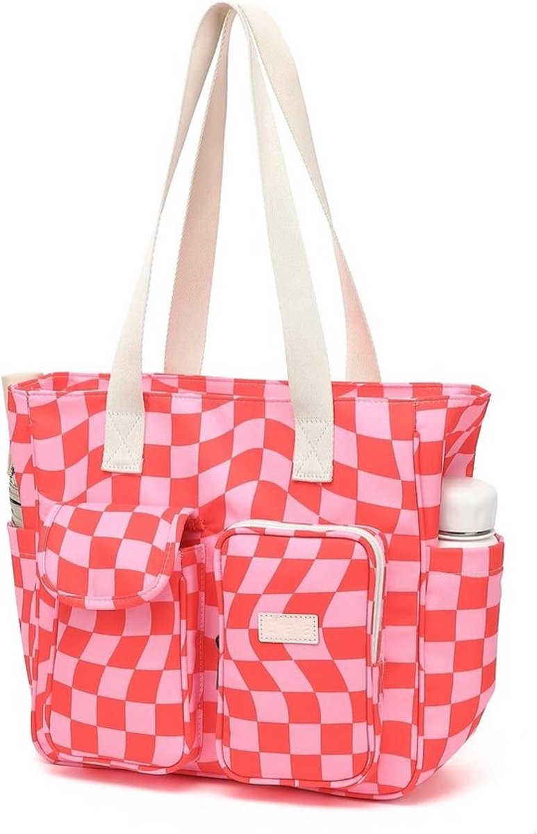 Waterdichte Laptoptas Tote voor Dames - Geschikt voor 15.6 Inch Computers - Business & Kantoor Tas
