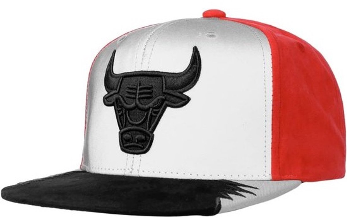 NBA Chicago Bulls Pet Heren - Verstelbare Baseball Cap met Platte Klep