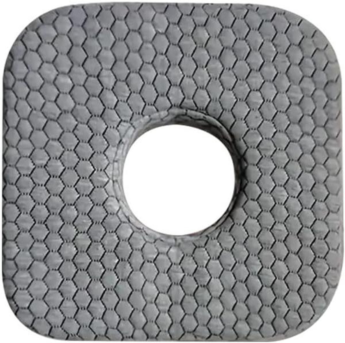 Oorkussen Traagschuim - Zijslaper Kussen - Oor Ontlasting - Met Ooruitsparing - 23x23x5 cm - Grijs