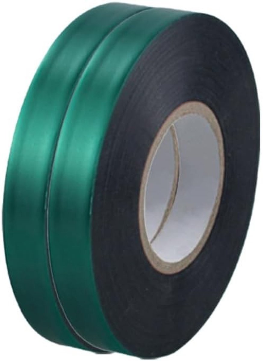 Elastische Plantentape 1.2 cm x 45 m voor Klimplanten, Tuinondersteuning en Waterdichte Bindbanden voor Tomaten en Bomen
