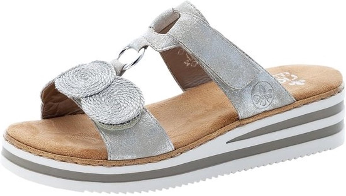 Dames Sandalen - Comfortabele Slippers - Zomerse Wandelingen - Flexibele Zool - Zilver
