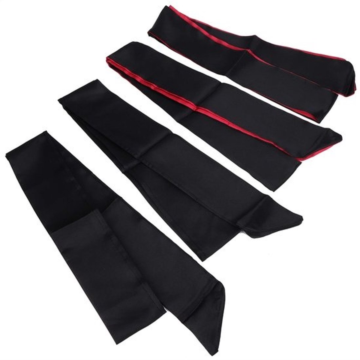Dailygoods- Oogcover Luxe - Slaapmasker Zijde - Oogbescherming Kinderen - Slaapmasker Vliegtuig - Lichtgewicht Comfort - 150cm