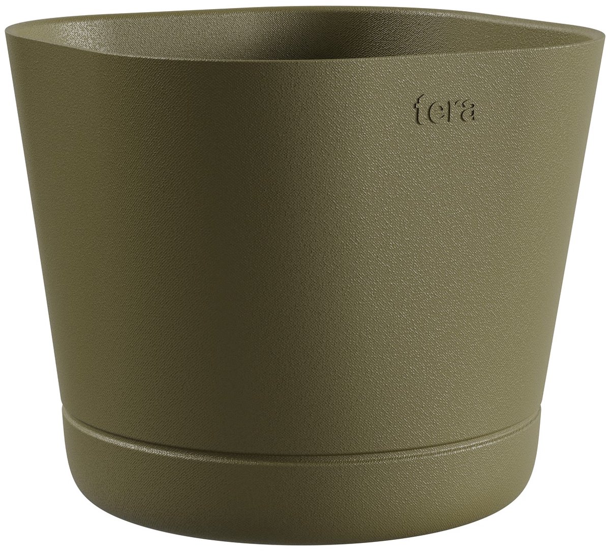 tera Plantenpot Colorado Clover olijfgroen 20 cm