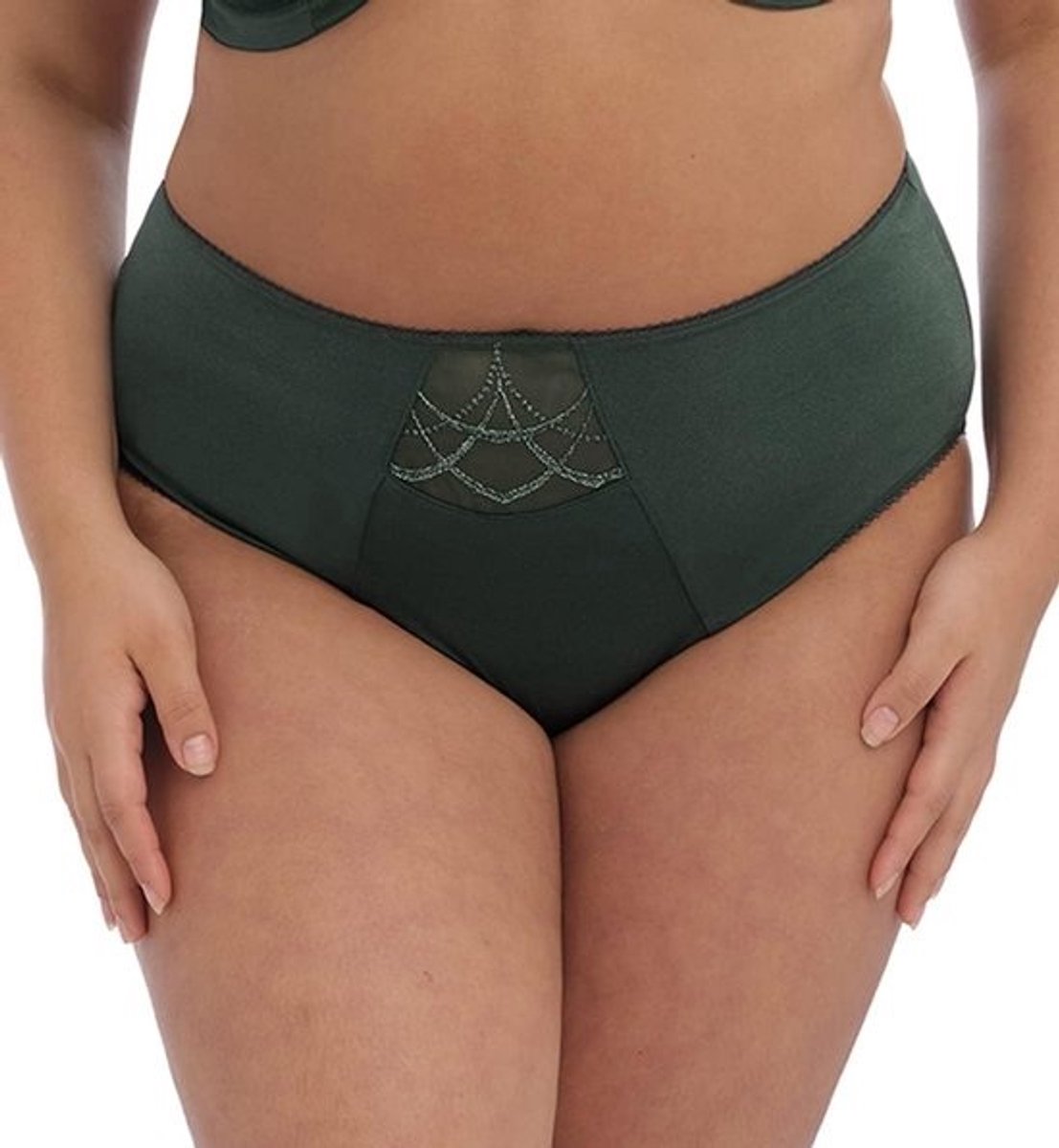 Luxe Beugel Bh Cate in Sprookjesachtig Bosgroen met Metallic Detail