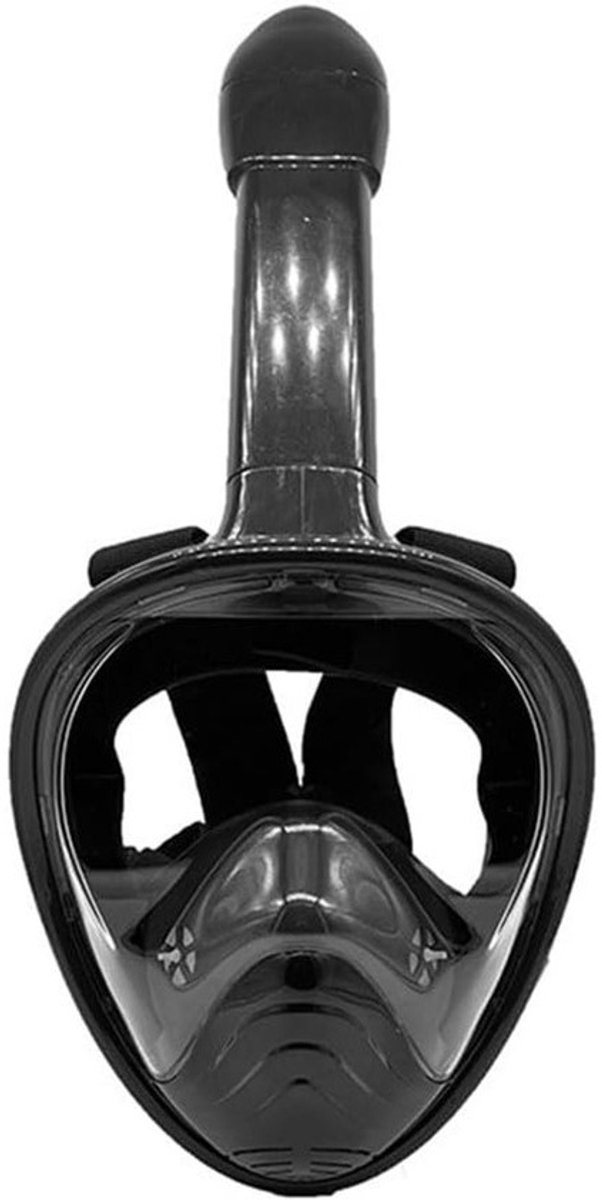 Snorkelmasker Kinderen - Volledig gezicht - Onderwater Ontdekken - 180 graden zicht - 25 cm - Zwart