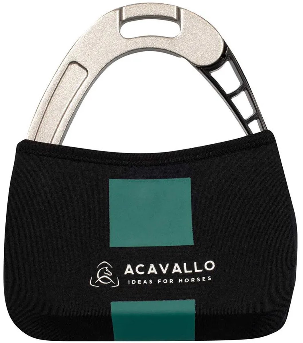 Acavallo Stijgbeugelhoesjes met logo