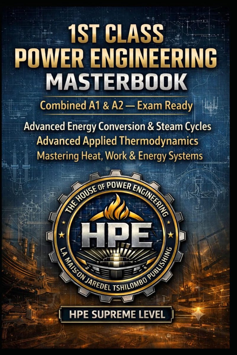 1ST CLASS POWER ENGINEERING — Combined A1 & A2 — Exam Ready — Advanced Energy Conversion & Steam Cycles: Advanced - ShopVlot