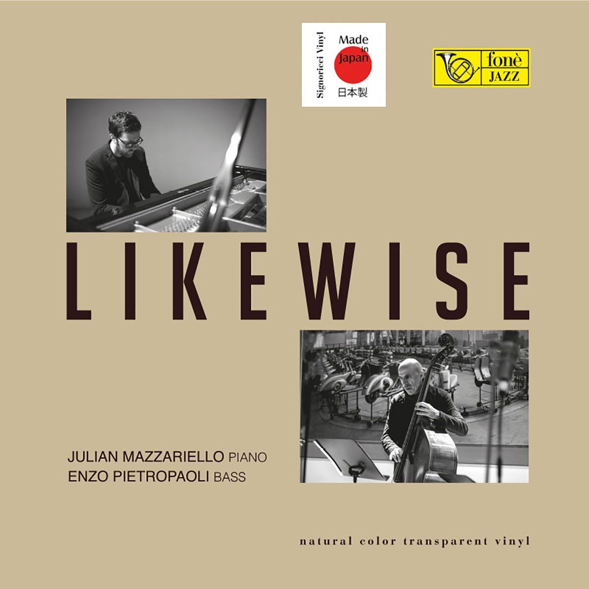 Julian Mazzariello - Likewise (LP) (Coloured Vinyl)
