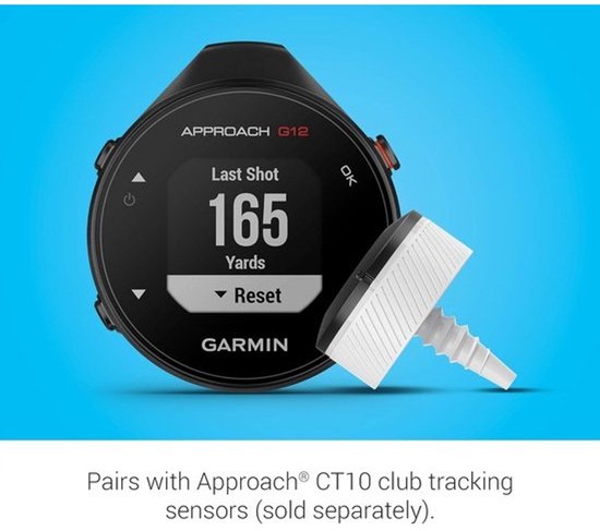 Golf GPS Afstandsmeter - Golf Afstandsmeter GPS - Golfspel Verbeteren - 42.000+ Voorgeladen Banen - Compact - Zwart van GOLF — afbeelding 3