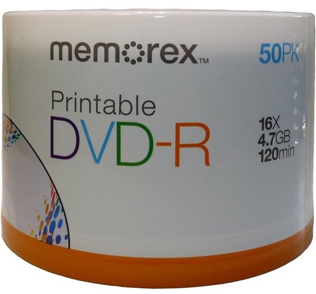 Dvd-R 50 Pack Spindle - Verwijderbare Beschrijving